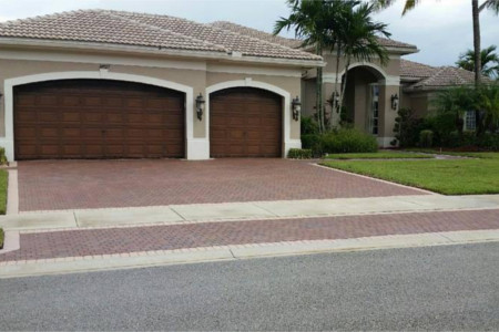 Paver sealing davie