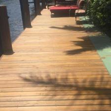 Refinishing Wooden Deck In Plantation